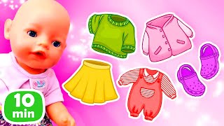 Baby Born Kompilation - Spielzeug Videos für Kinder | Baby Puppen.