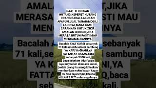 Download lagu #shorts doa terdesak hutang,kepepet banyak hutang lakukan zikir ini dengan istiqomah, mp3