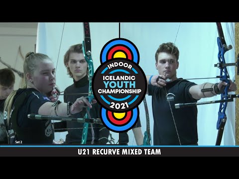 Gold Final Recurve Mixed Team U21 Icelandic National Youth Championships BF Boginn vs BF Boginn (1)