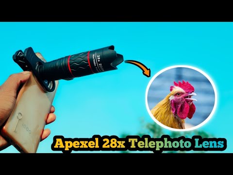 Apexel 28x Telephoto Mobile Lens Photography || Apexel 28x Zoom Lens Review#apexellens#mobile #lens
