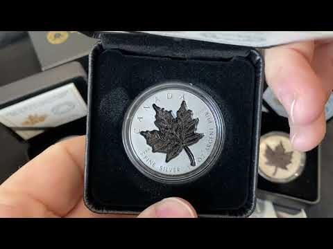 New 2023 super Incluse silver maple leaf 1oz coin