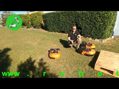 Robot Lawn Mowers Australia - Worx Landroid Crossing Boundary Wire