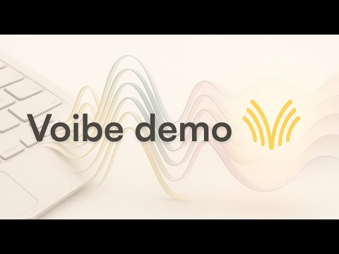 Voibe video preview