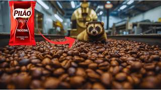 Você não imagina como o  CAFÉ TORRADO é feito - O processo vai te surpreender