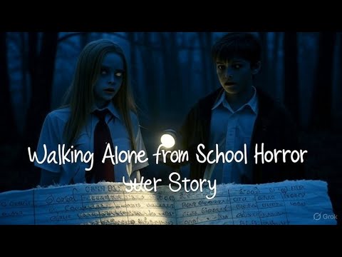 Walking Alone From School Horror Story - A Haunted School Story