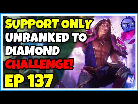 Support Unranked to Diamond Challenge - Episode 137 - Taric