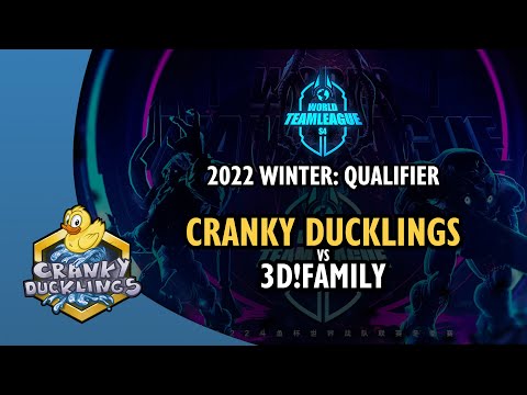 CranKy Ducklings vs 3D!Family - World Team League 2022 Winter Qualifier | StarCraft 2 Team League