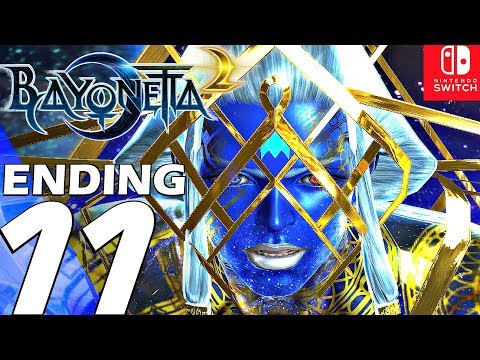 BAYONETTA 2 - Gameplay Walkthrough Part 11 - Ending & Final Boss (Remastered) Switch