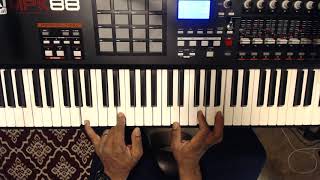 Cashmere cat- Infinite stripes ft Ty Dollar Sign Main Piano tutorial.