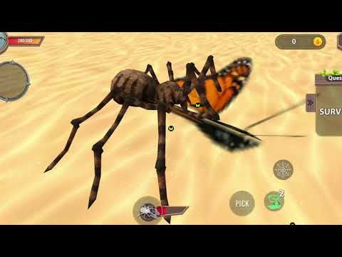 Best Animal Simulator Games - Giant Spider Simulator - Spider Games 2021 Android Gameplay