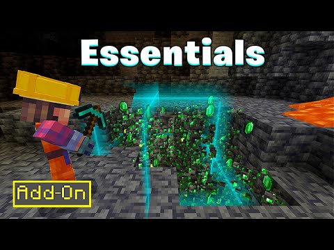 ✅ Nova Versão do Addon Essentials para o Minecraft pe 1.21+