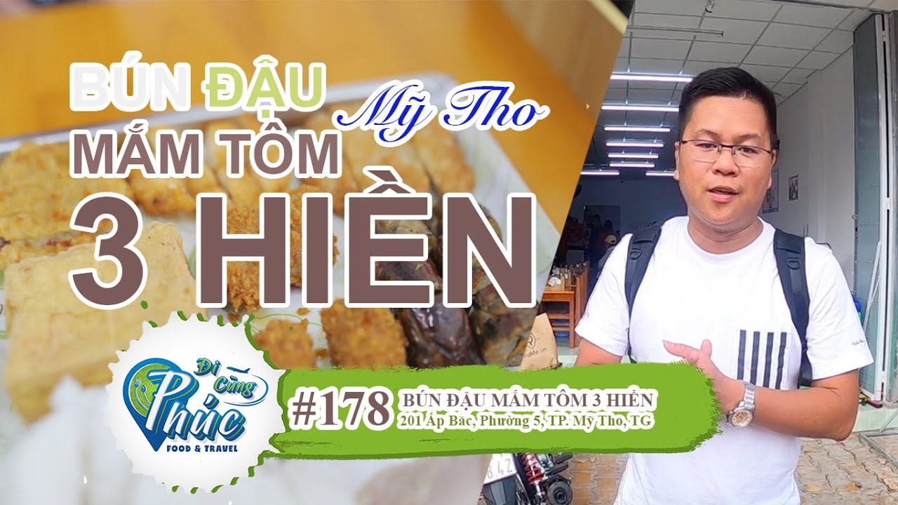 Review bún đậu 3 Hiền chi nhánh Mỹ Tho