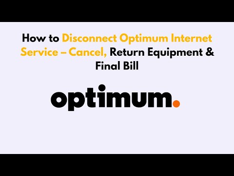 Come disconnettere il servizio Optimum Internet: annullare, restituire l'apparecchiatura e fattur...