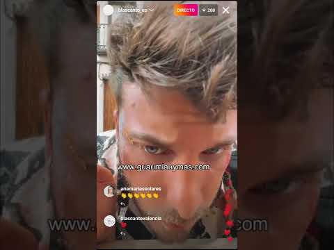 Blas Cantó cantando EL BUENO ACABA MAL desde las calles de Madrid en los días del Orgullo