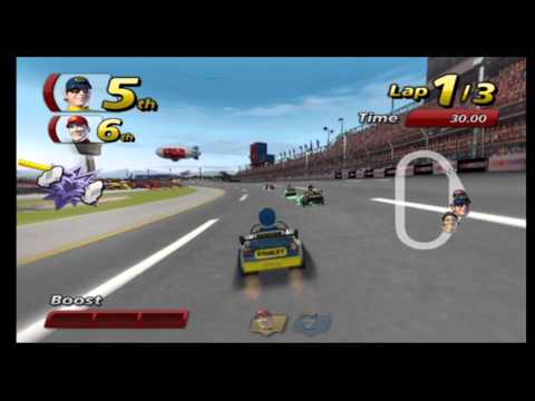 nascar kart racing wii review