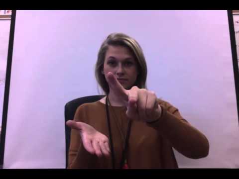 How to Sign Centre, Central (zone), Middle in NZSL