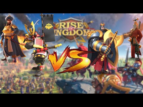 Rise of Kingdom mina/saladin vs sun/richard