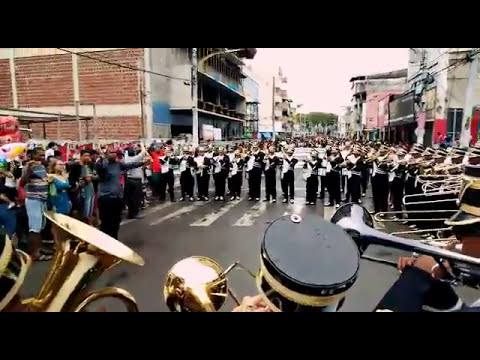 Banda marcial falcões de Itabuna tocando despacito