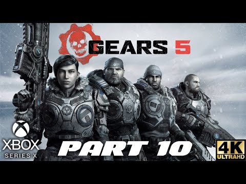 Gears 5 Campaign Walkthrough Gameplay Part 10 | Xbox Series X|S, Xbox One | 4K HDR | The Satellite