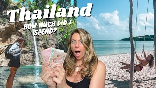 Exactly How Much I Spent Backpacking Thailand (and what YOU should budget)