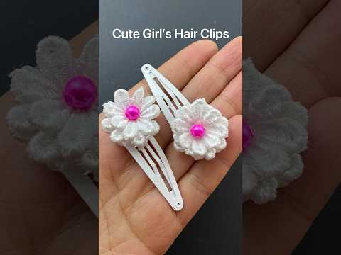 😍The Cutest Girls Hair Clips | Baby hair clips | DIY...