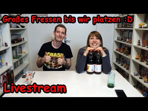 Livestream Das große Fressen bis wir platzen + Quatschen mit Lisa & Ben