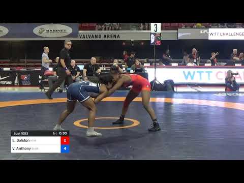 50 Kg Rr Rnd 1 Erin Golston New York Athletic Club Vs Victoria Anthony Sunkist Kids Wrestling Club