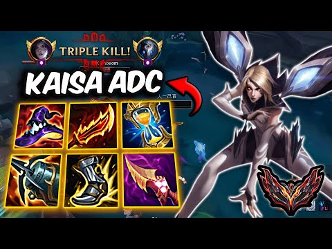 Kaisa vs Miss Fortune ADC ( TRIPLE KILL ) - Korea Grandmaster Patch 25.16 ✅