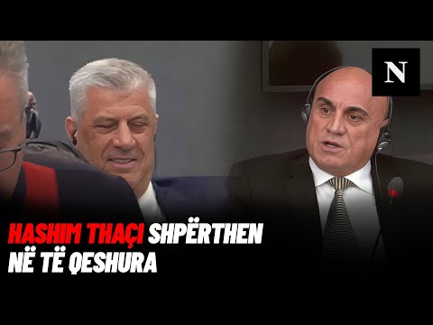 Hashim Thaçi shpërthen në të qeshura, Fadil Geci e përmend shu**ën - Tension e debat në Hagë