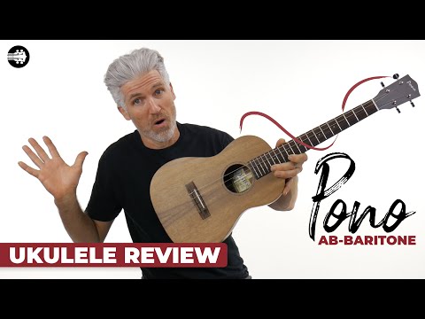 Pono AB-K Kalele Series Solid Acacia Baritone Ukulele image 7
