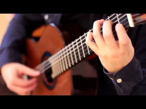 Patrik Kleemola plays Leo Brouwer´s Estudio 2 (Estudios Sencillos)