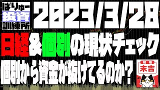 日経＆個別の状態チェック　225先物＆OP戦略の実践　カバードコール+ベアスプレッド+雑談