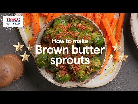 How To Make Brown Butter Sprouts | Tesco Food