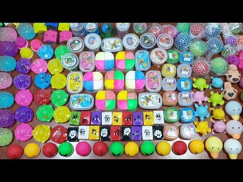 MIXING ALL MY STORE BOUGHT SLIME ! SLIME SMOOTHIE - SATISFYING SLIME VIDEOS ! ALEX SLIME