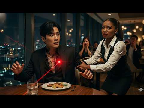 Black Waitress Saw the Red Dot on the Korean Mafia Boss’s Chest — Seconds Before He Was Shot!