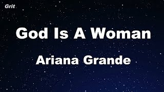 God is a woman - Ariana Grande Karaoke 【No Guide Melody】 Instrumental