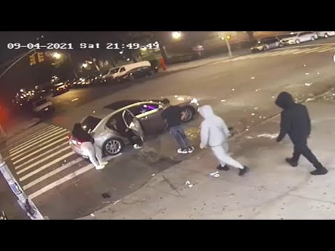 Video shows shooting that left driver, teen critically injured
