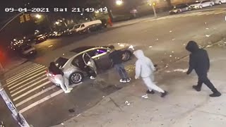 Video shows shooting that left driver, teen critically injured