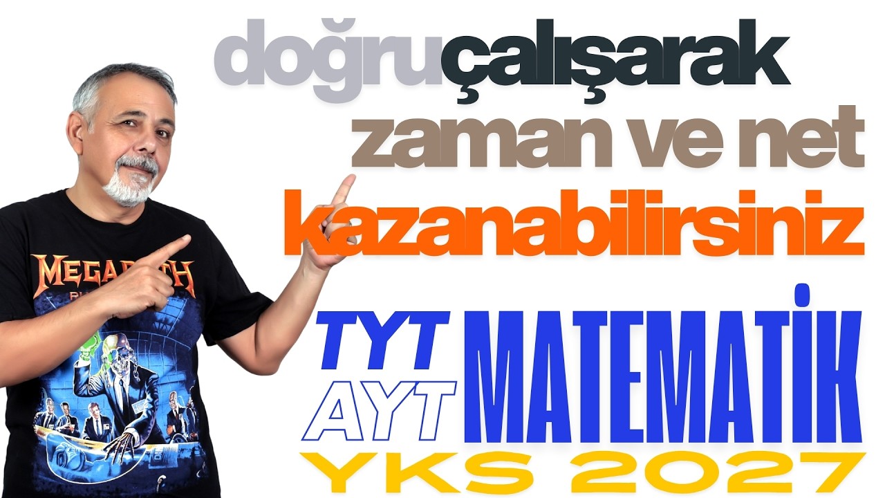TYT VE AYT MATEMATİK İÇİN DOĞRU HAMLELER