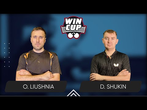 00:30 Oleksandr Liushnia - Dmytro Shukin 31.10.2025 WINCUP Professional. TABLE 1