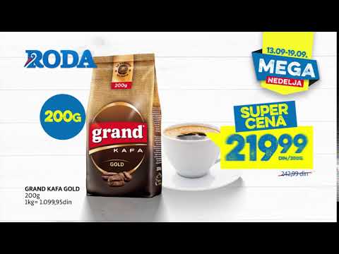 Roda | Mega nedelja 13.09 - 19.09.2019.
