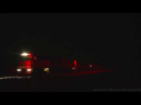 Late Night Container Train - PoathTV Australian Railways