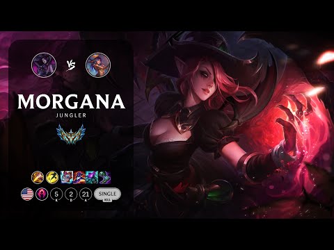 Morgana Jungle vs Lillia - NA Challenger Patch 14.2