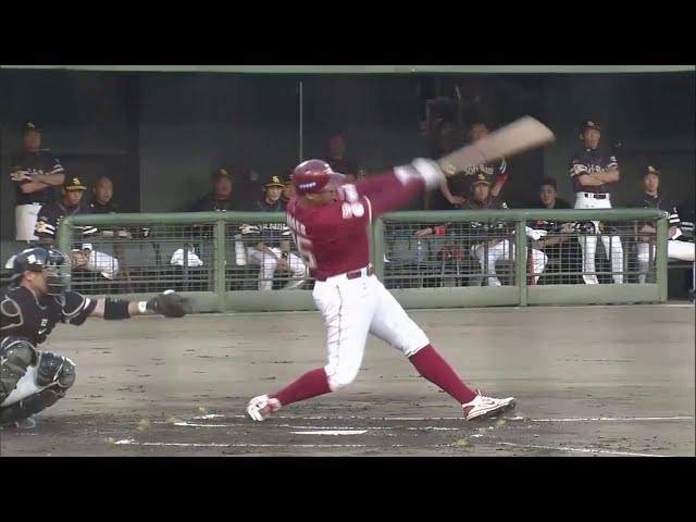 【1回裏】イーグルス4番・ジョーンズ、福島の地で先制タイムリーヒット!!  2014/7/29 E-H