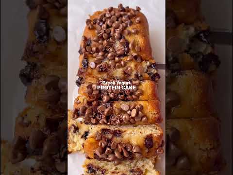 Greek Yogurt Protein Cake 🍰 #healthy #highprotein #cake #homemade #lowfat #ketodiet #healthydessert