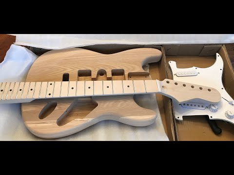 Bargain Musician DIY Guitar: Unpacking - First Impression
