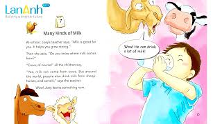 One Story A Day | Many Kinds of Milk - Tiếng Anh Trẻ Em - Day 7