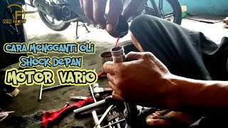 Download lagu HOW TO CHANGE THE FRONT SHOCK OIL OF VARIO MOTORCYCLE mp3