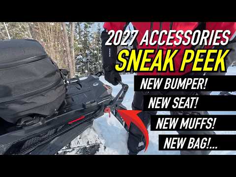 We get a SNEAK PEEK at Ski-Doo Lynx 2027 Accessories! Paul Prudhomme Ski-Doo Lynx Snowmobiles