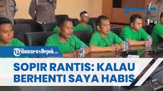 Pengakuan Sopir Rantis Brimob yang Lindas Driver Ojol:  Kalau Berhenti Saya Habis